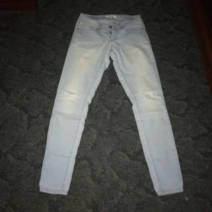 light washed jeans